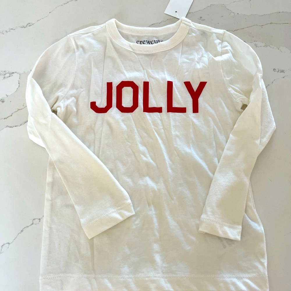 Crew cuts “Jolly” tee